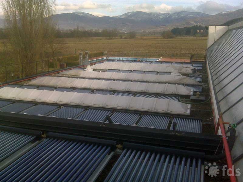 Grande solare termico / Large scale solar thermal installations